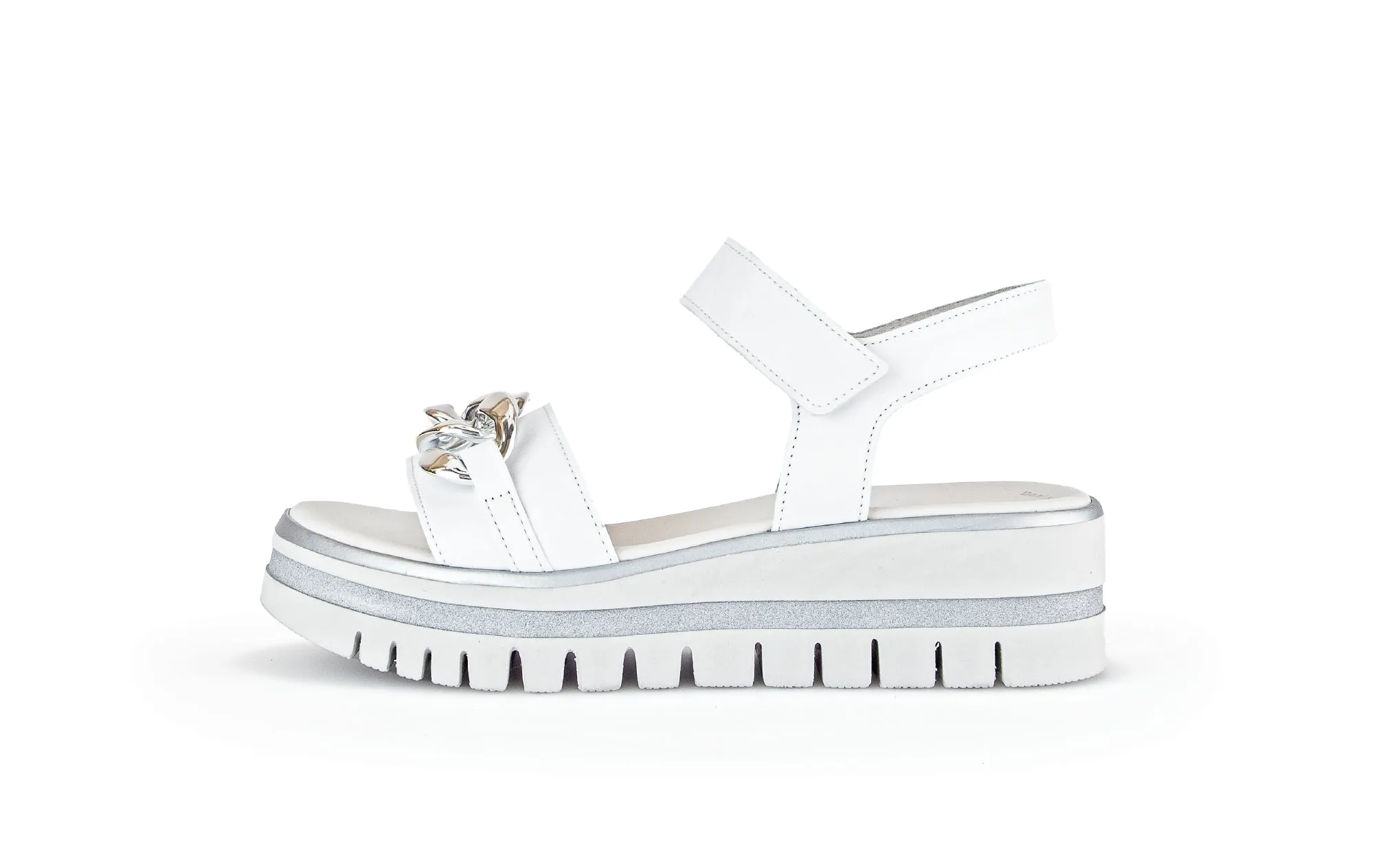 GABOR - 44.624.21 LOW WEDGE SANDAL - WHITE