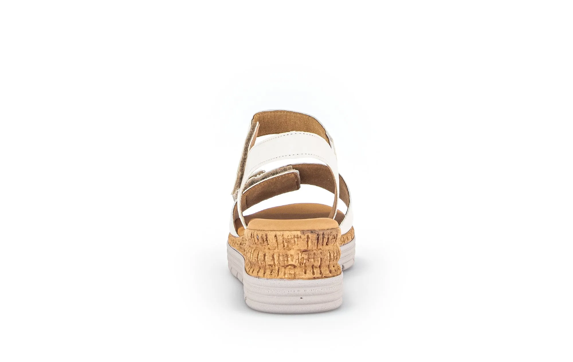 GABOR - 62.700.52 LOW WEDGE SANDAL - CREAM