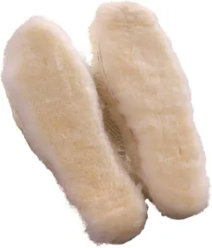 Genius Australian Sheepskin Wool Shoe Insoles for Kids, Warm Wool Shoe Inserts,Children Shoe Insoles for Boots, Fleece Snow Shoe Inserts (26 (18cm,7.1"))