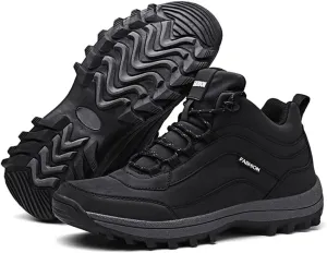 GEXECEUSS Hiking Shoes Men Lightweight Outdoor Wading Breathable Sneakers Low-Top Anti Slip Shock Absorption Camping Walking Shoes
