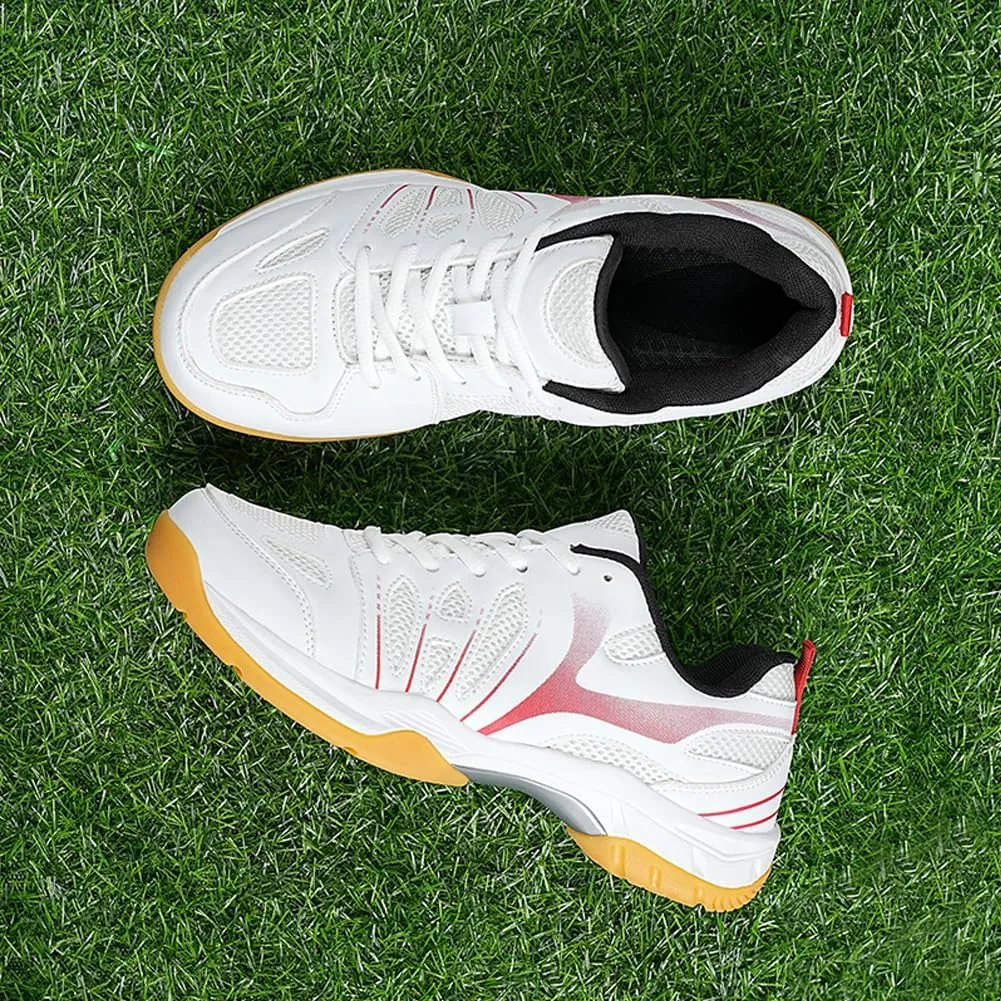 GEXECEUSS Men's Comfortable Badminton Shoes for Sport: Womens Breathable Tennis Shoes for Training - Adults Pickleball Sneakers