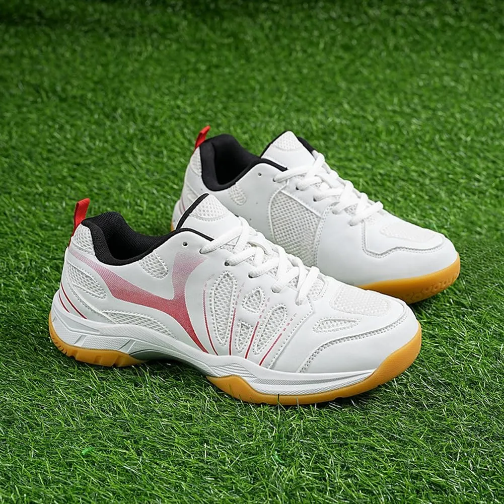 GEXECEUSS Men's Comfortable Badminton Shoes for Sport: Womens Breathable Tennis Shoes for Training - Adults Pickleball Sneakers