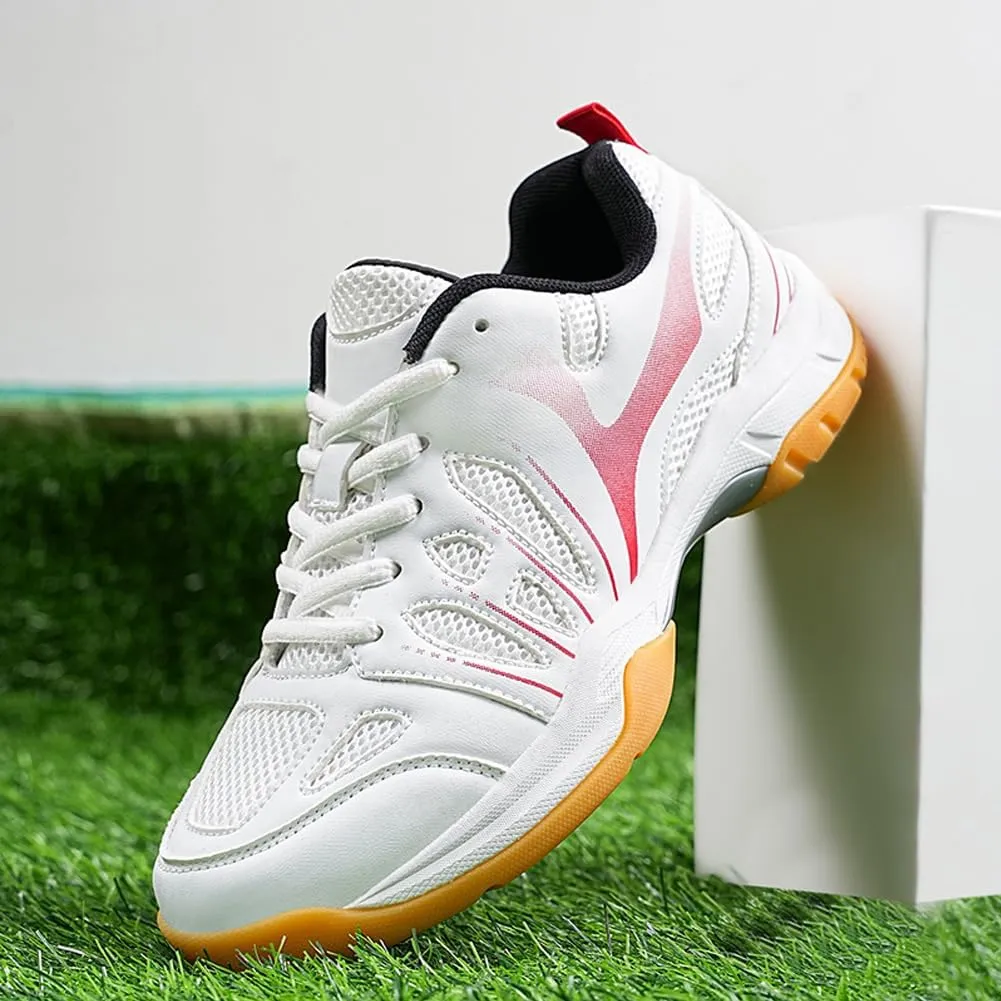 GEXECEUSS Men's Comfortable Badminton Shoes for Sport: Womens Breathable Tennis Shoes for Training - Adults Pickleball Sneakers