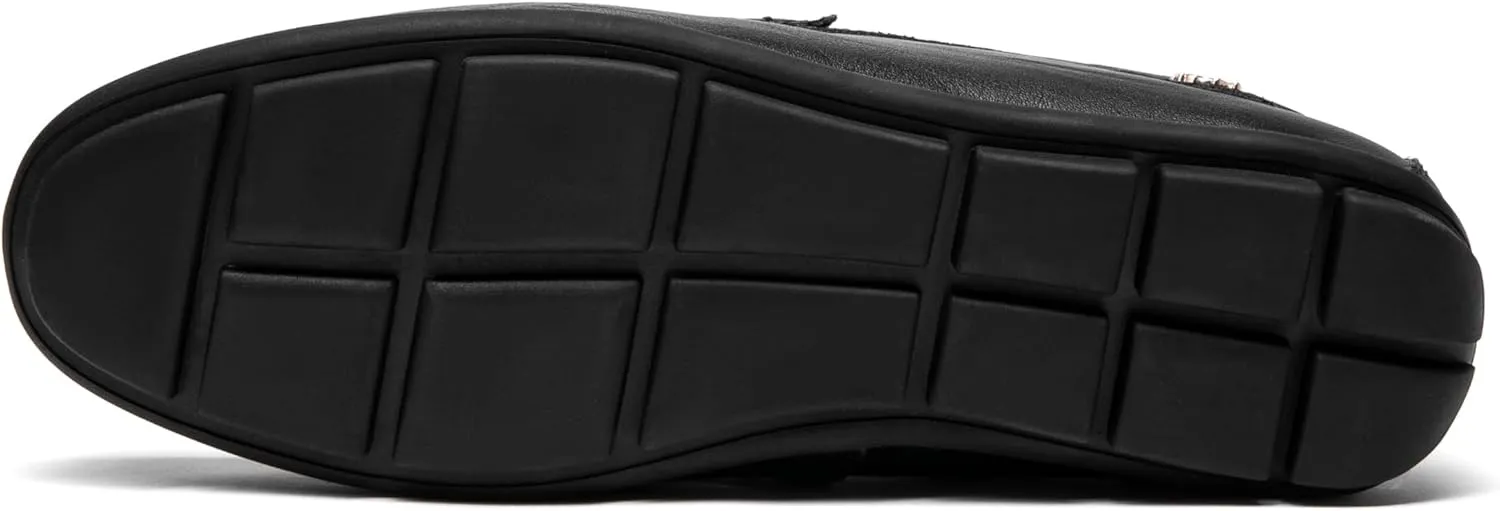 Go Tour Men’s Casual Leather Fashion Slip on Loafers Shoes