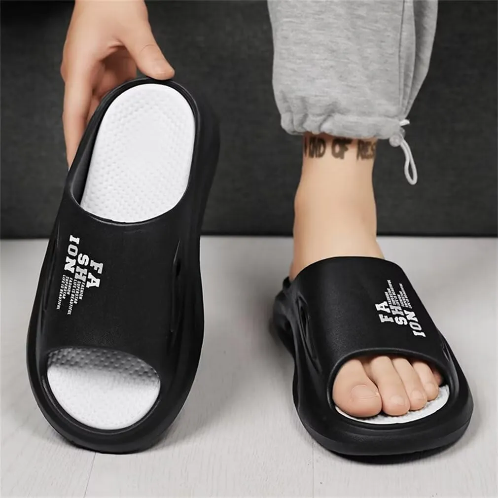 GSLMOLN Slippers Slides for Men, Non-Slip Cloud Slides House Bedroom Shoes Shower Quick Drying Sandals Indoor and Outdoor
