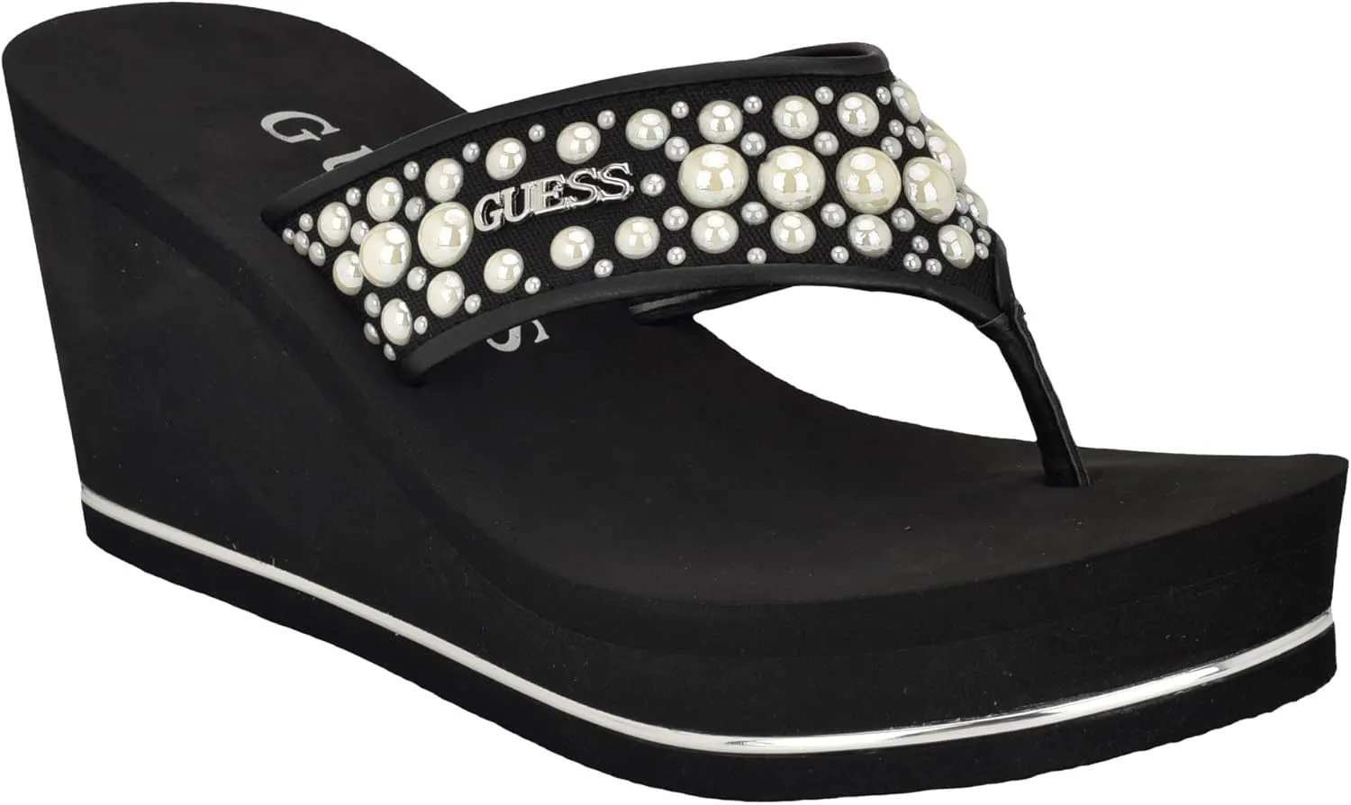 GUESS Women's Silus Wedge Sandal