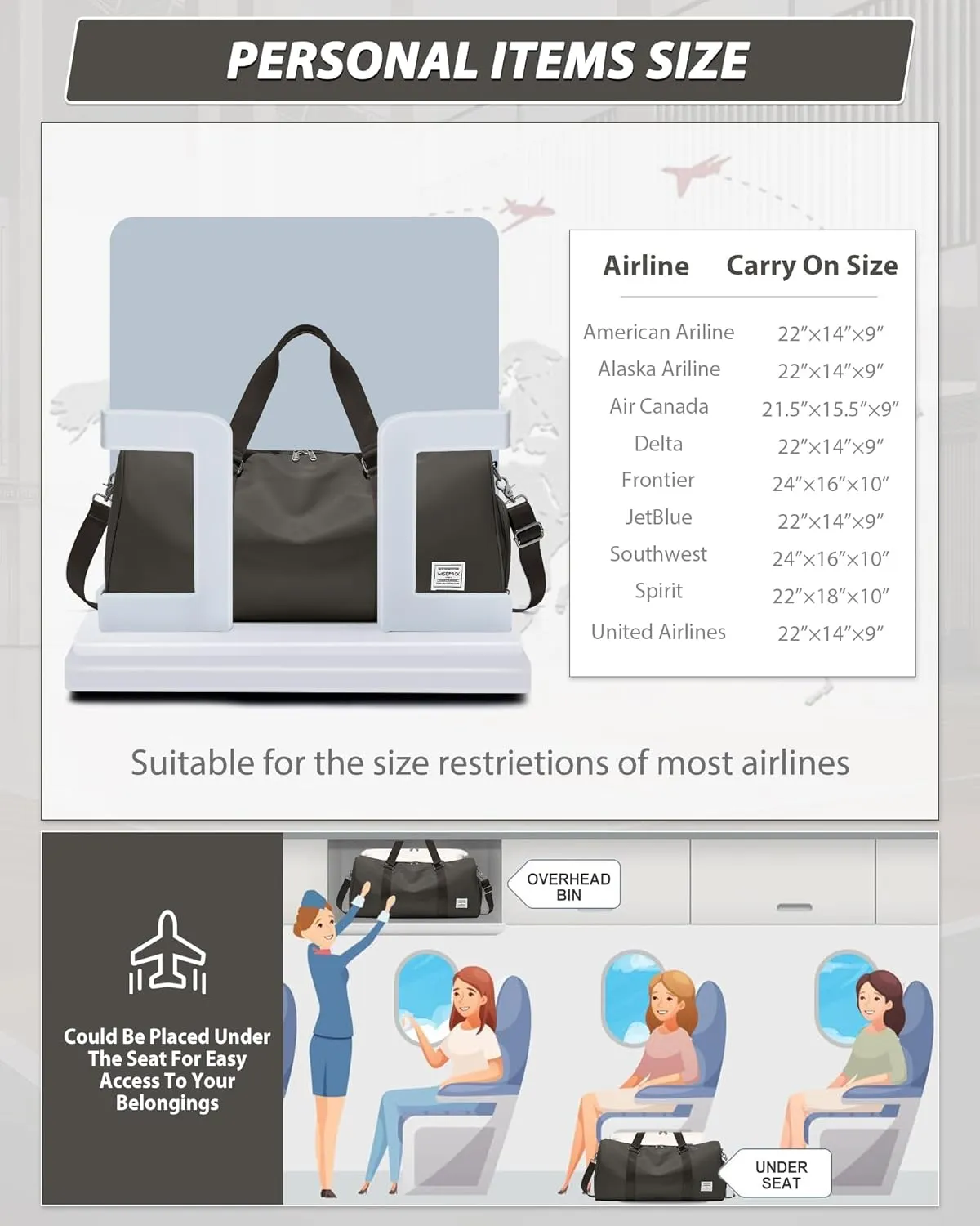Gym Bag for Women Men with Shoe Compartment,Small Travel Duffle Bags for Traveling Overnight Weekender Bag Personal Item Travel Bag Large Sport Bag Workout Bag Coffee Brown