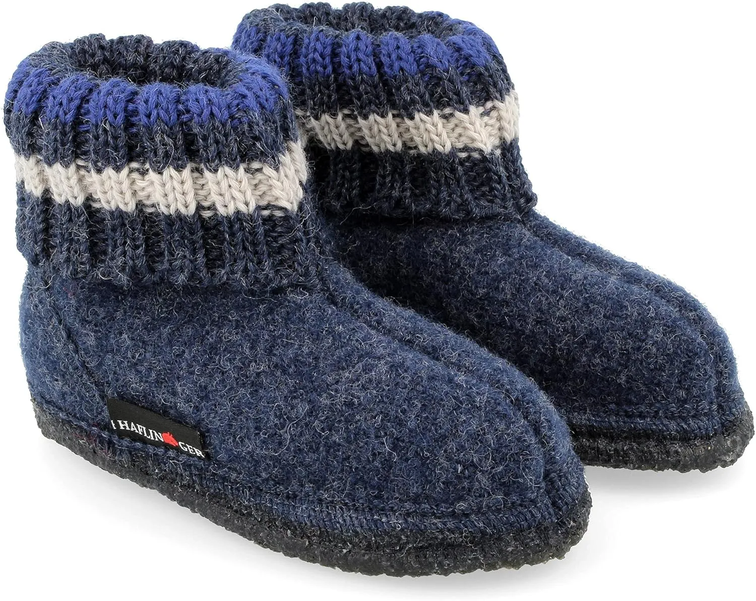 HAFLINGER Men's Hi-Top Slippers, xx