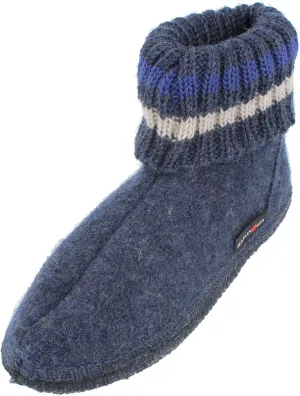 HAFLINGER Men's Hi-Top Slippers, xx