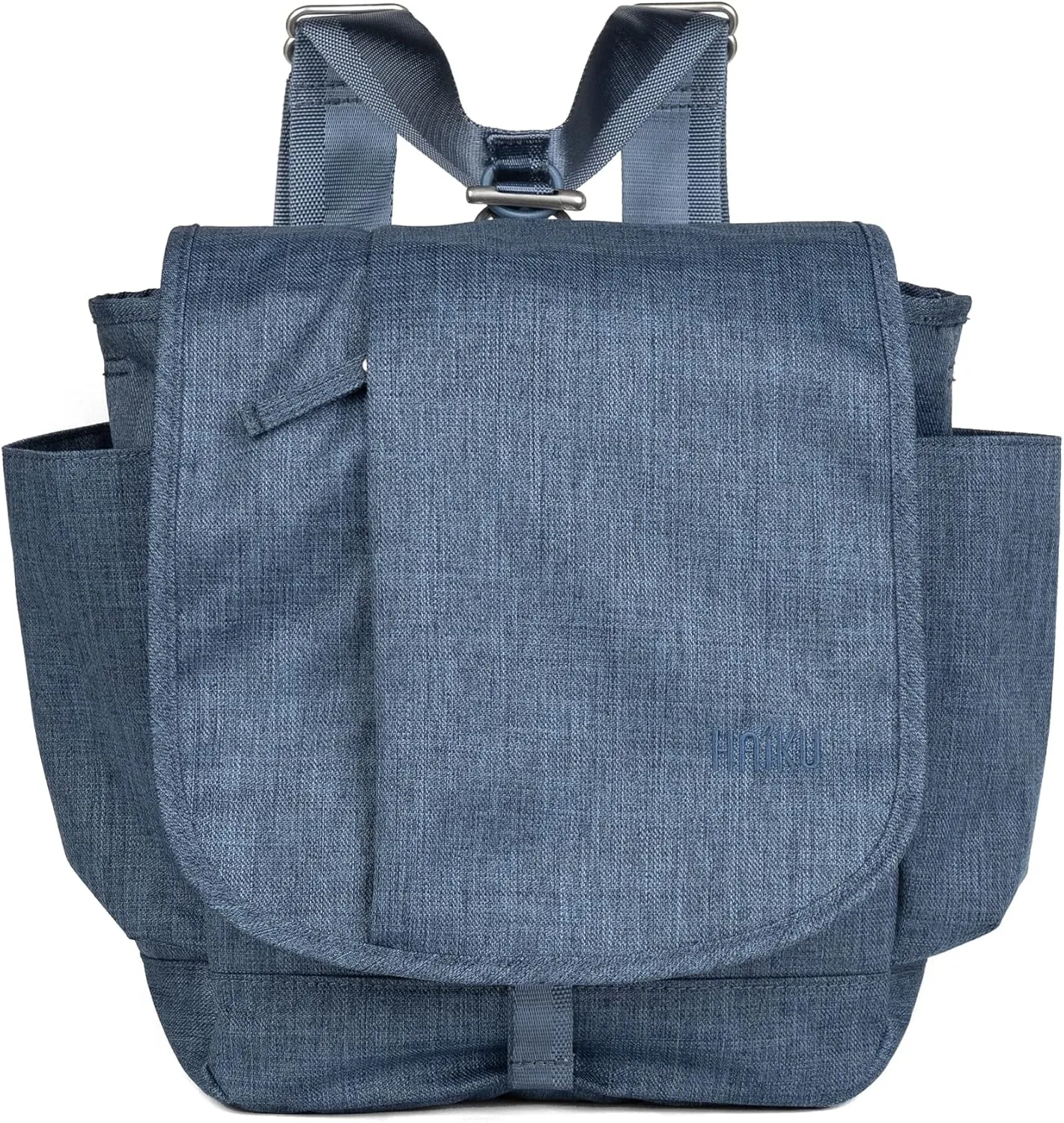 HAIKU To Go Convertible 2.0 Crossbody and Backpack Messenger-Style Travel Bag with Adjustable Shoulder Straps, Dual Pockets