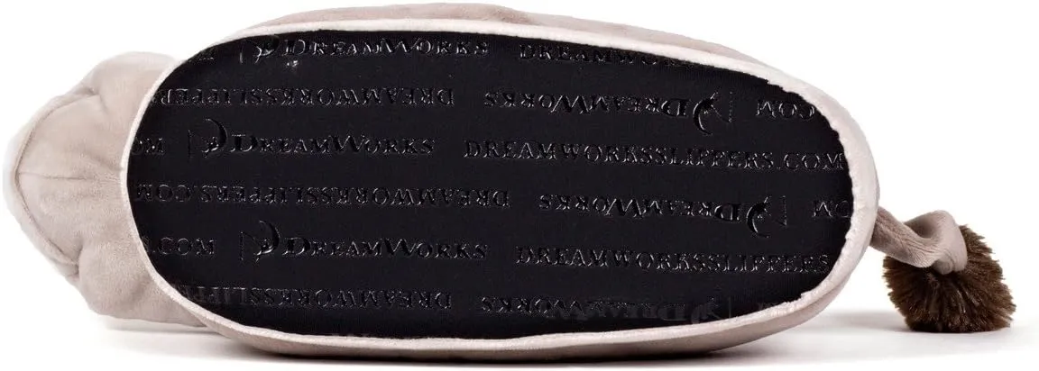 HappyFeet Slippers DreamWorks Slippers for Adults and Kids, Cozy and Comfortable, Sturdy Rubber Soles, Thick 1-Inch Memory Foam Footbed, Non-Skid Bottoms, Plush Velvety Material, As Seen on Shark Tank
