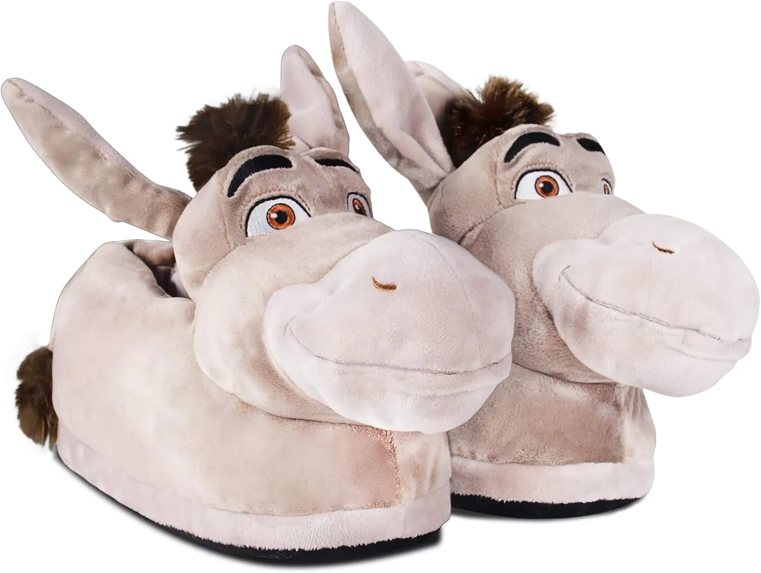 HappyFeet Slippers DreamWorks Slippers for Adults and Kids, Cozy and Comfortable, Sturdy Rubber Soles, Thick 1-Inch Memory Foam Footbed, Non-Skid Bottoms, Plush Velvety Material, As Seen on Shark Tank