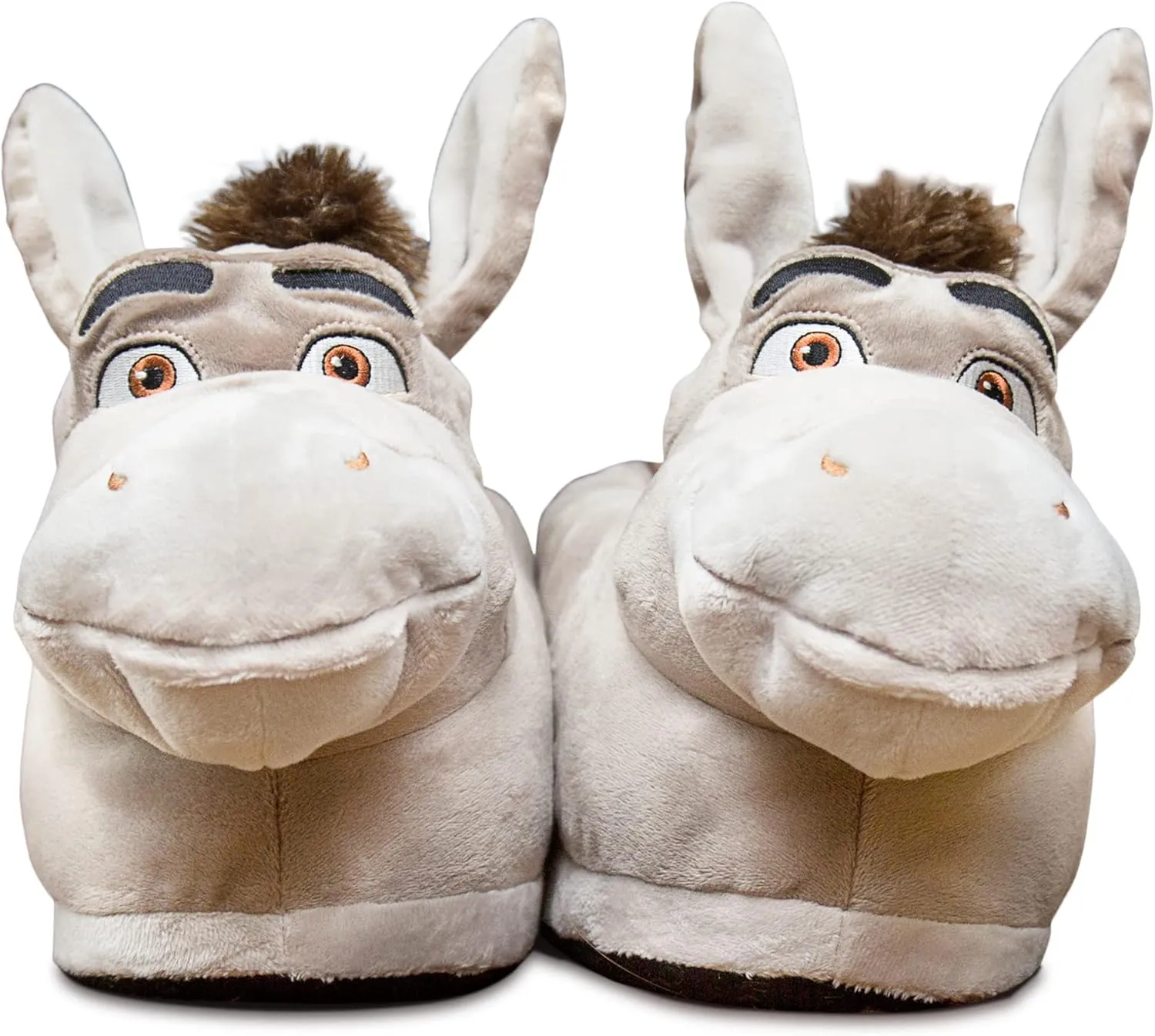 HappyFeet Slippers DreamWorks Slippers for Adults and Kids, Cozy and Comfortable, Sturdy Rubber Soles, Thick 1-Inch Memory Foam Footbed, Non-Skid Bottoms, Plush Velvety Material, As Seen on Shark Tank