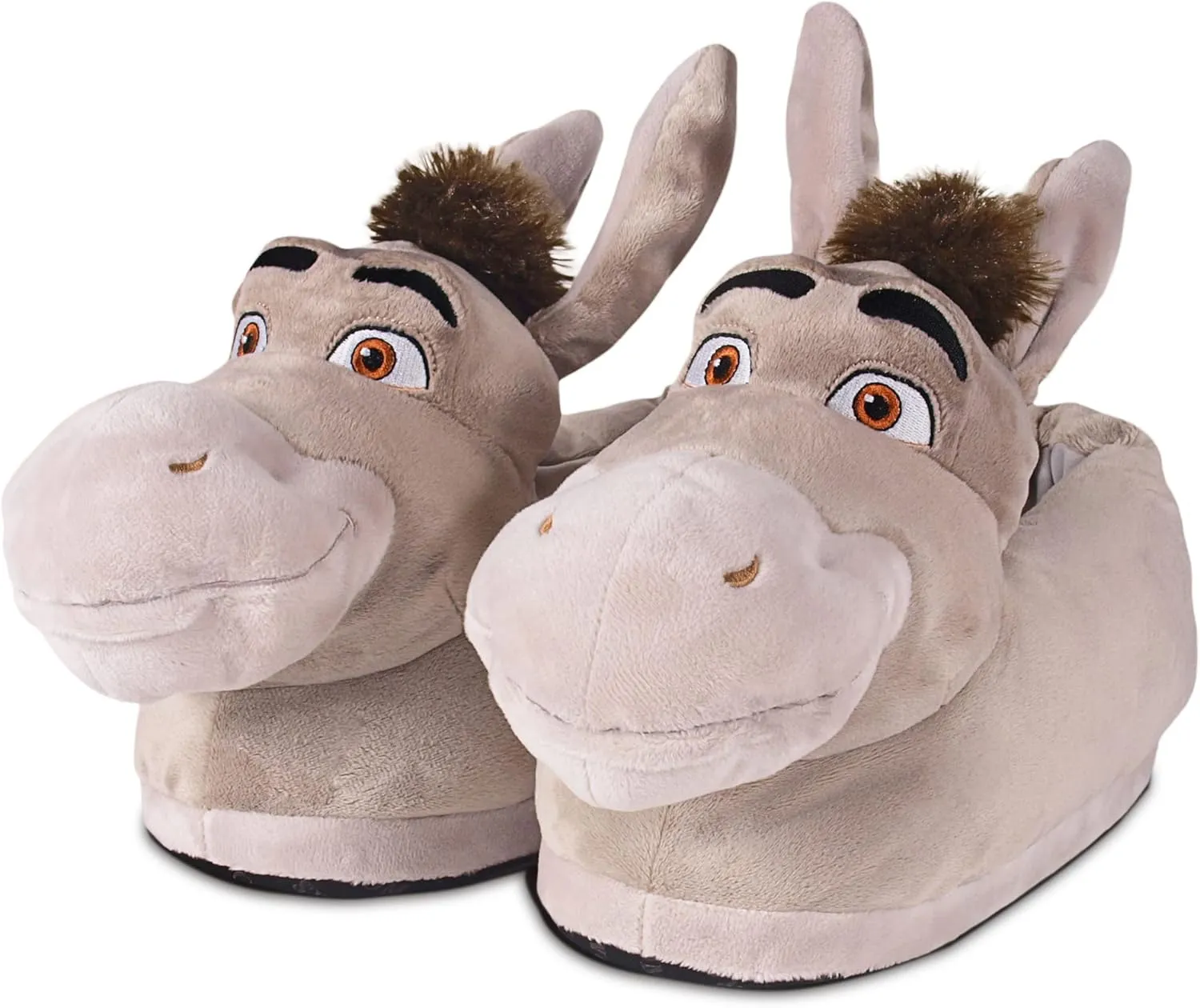 HappyFeet Slippers DreamWorks Slippers for Adults and Kids, Cozy and Comfortable, Sturdy Rubber Soles, Thick 1-Inch Memory Foam Footbed, Non-Skid Bottoms, Plush Velvety Material, As Seen on Shark Tank