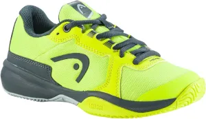 HEAD Junior Sprint 3.5 Tennis Shoes (US, Yellow/Green, Numeric_4)