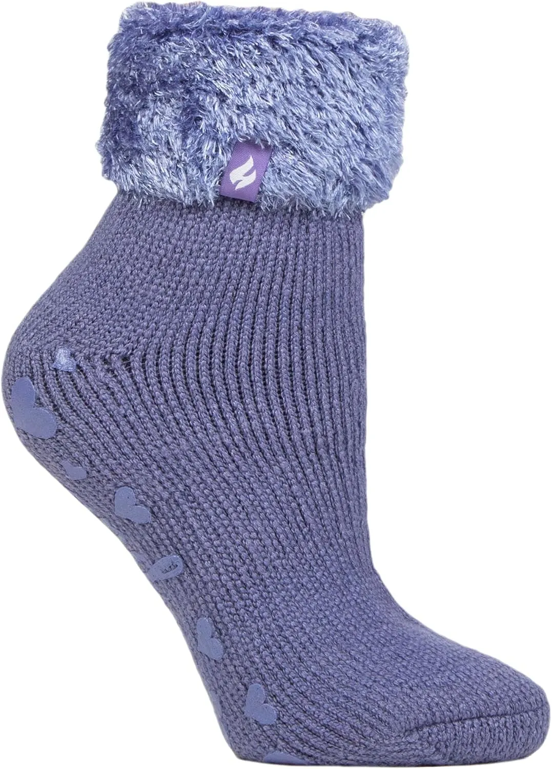 HEAT HOLDERS - Lounge Thermal Non Slip Bed Socks With Grip for Women