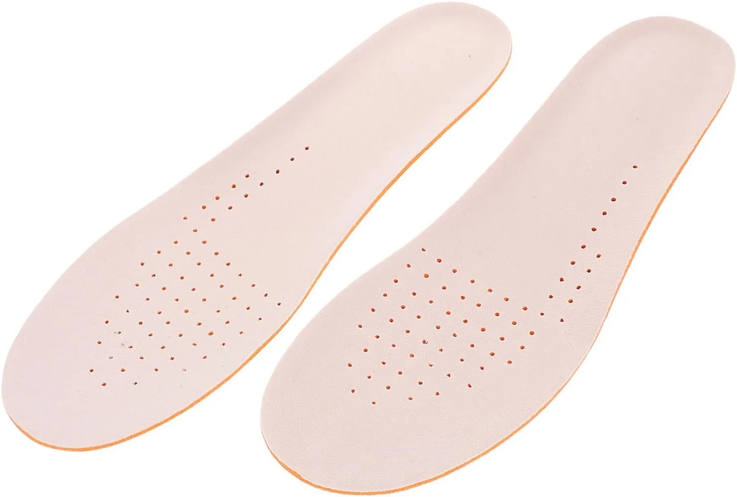 Height Increase Insoles Breathable Pig Skin Shoe Lifts for Women Men 2.5cm Lift Random Style