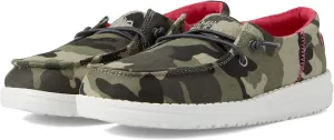Hey Dude Girl's Wendy Youth Multiple Sizes & Colors | Girl’s Shoes | Girl’s Lace Up Loafers | Lightweight & Comfortable