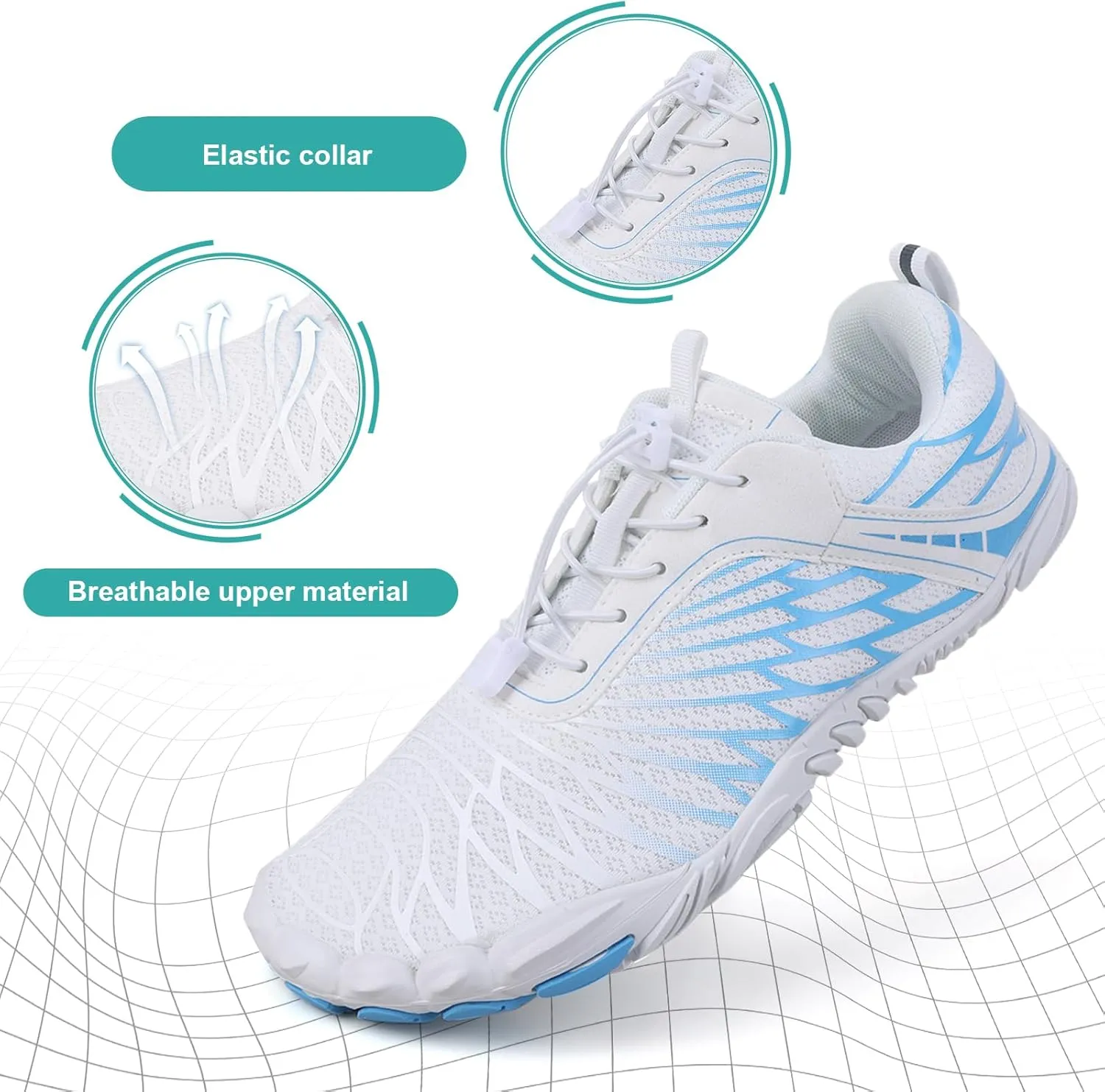 Hike Barefoot Shoes Women Men Non-Slip Healthy Barefoot Shoes Womens Mens Breathable Fashion Trail Rnning Hiking Shoe Womens Mens Wide Toe Zero Drop Shoe