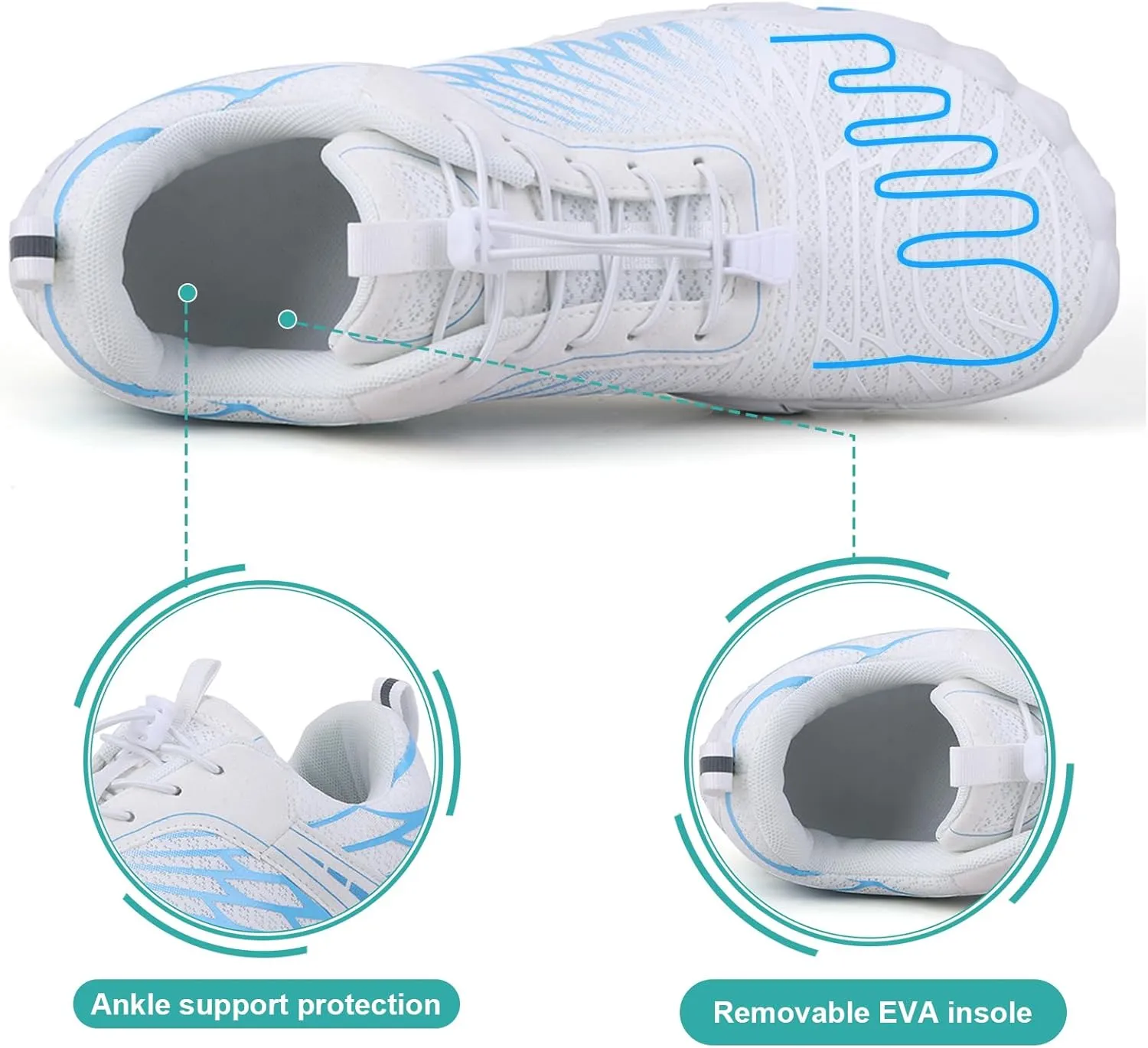 Hike Barefoot Shoes Women Men Non-Slip Healthy Barefoot Shoes Womens Mens Breathable Fashion Trail Rnning Hiking Shoe Womens Mens Wide Toe Zero Drop Shoe