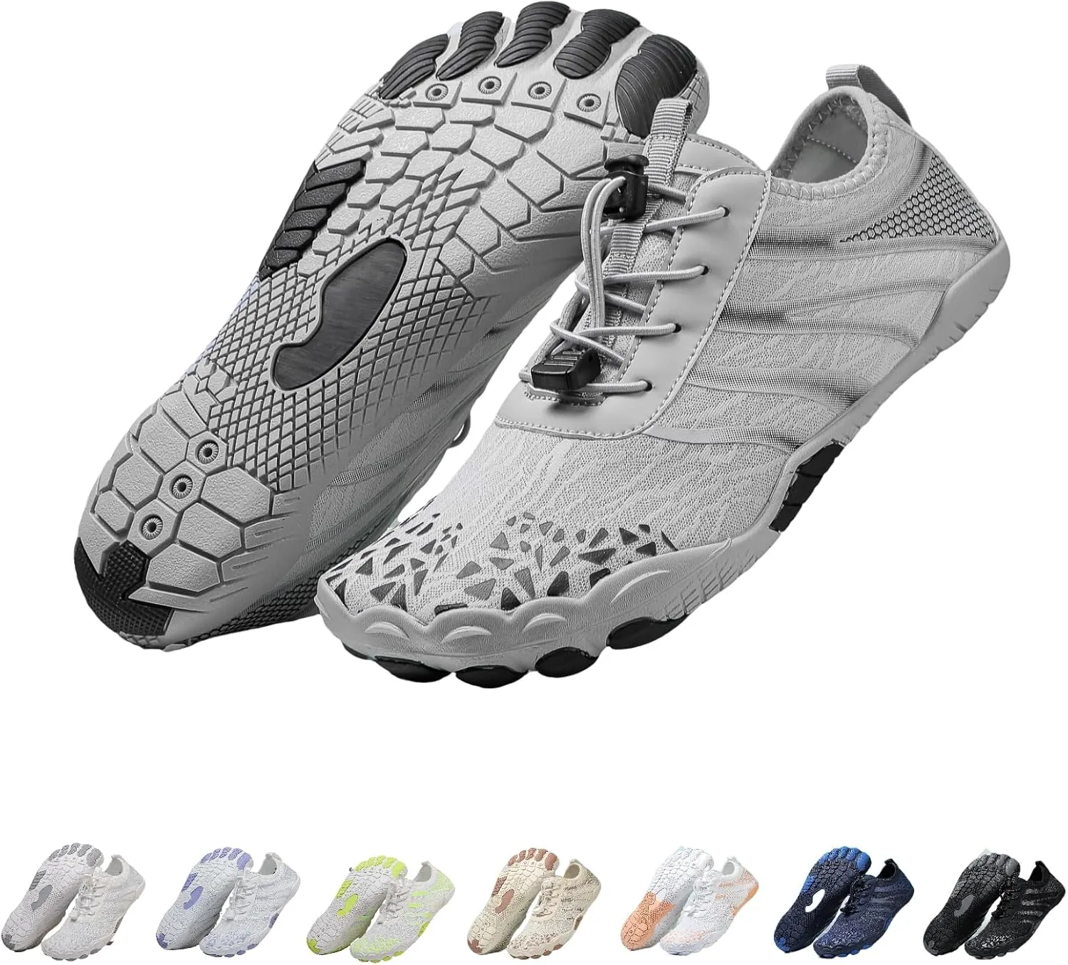 Hike Barefoot Shoes Women,2025 New Hiking Barefoot Shoes for Women Men , Breathable & Non-Slip Athletic Footwear, comfortable breathable zero-drop trail running shoes, Water Shoes Women Men ，quick-drying non-slip wide-toe box water shoes