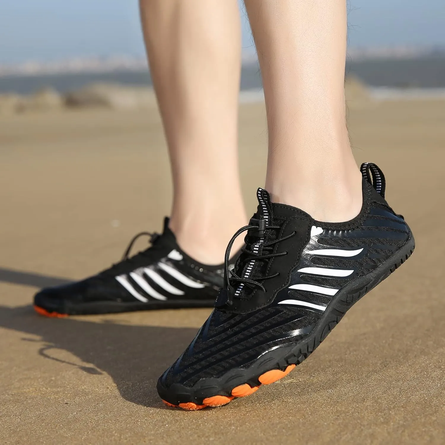 Hike Barefoot Shoes Women,New Hike Shoes for Men Women,Non-Slip Trail Athletic Footwear, Hiking Barefoot, Breathable Wide Toe Box