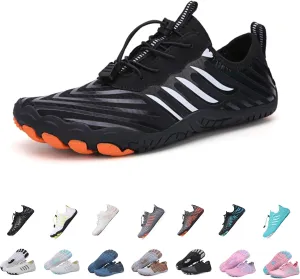 Hike Barefoot Shoes Women,New Hike Shoes for Men Women,Non-Slip Trail Athletic Footwear, Hiking Barefoot, Breathable Wide Toe Box