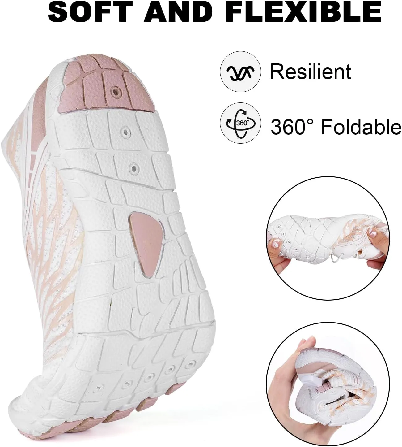 Hike Barefoot Shoes Womens Mens, Pro Water Shoe Women Men Footwear Barefoot Hike Shoes for Travel, Wide Toe Box Non-Slip Breathable Zero Drop Shoe