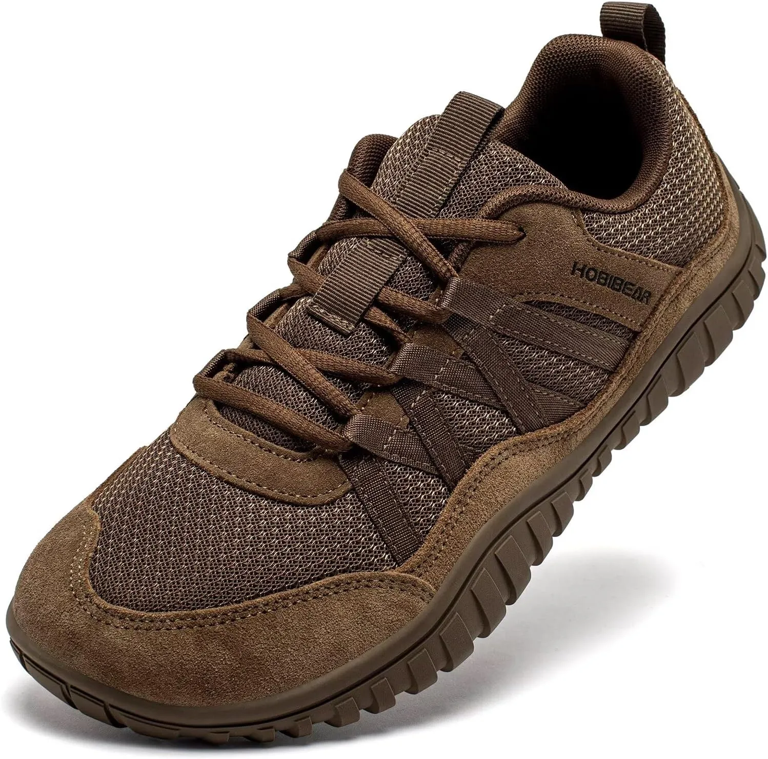 HOBIBEAR Womens Mens Barefoot Shoes Minimalist Trail Runner Wide Toe Box Zero Drop Outdoor Cross Training Shoe