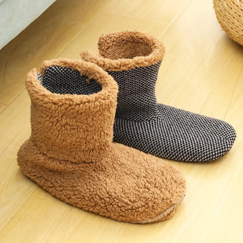 home Non slip floor socks,foot protection covers,Slippers Thick velvet,autumn and winter warm foot protection covers
