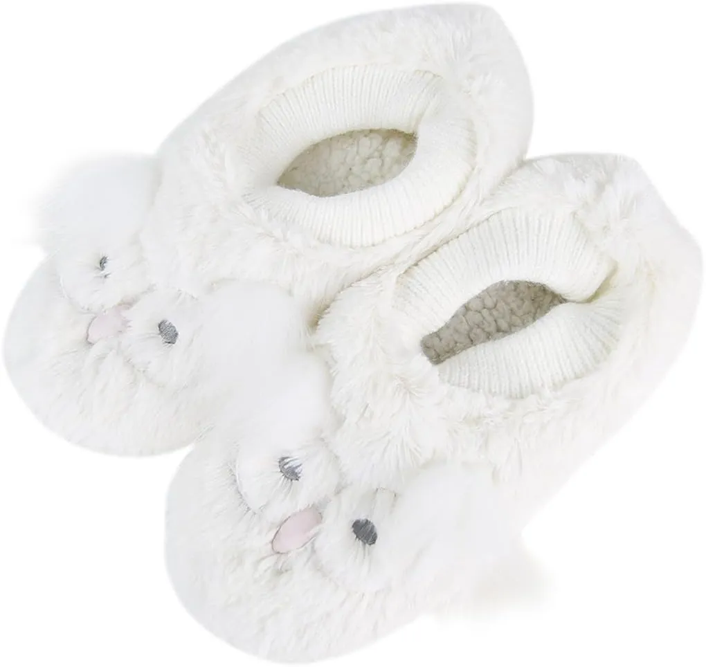 Home Slipper Women's Fuzzy Animal Fashion Ballerina Flat Indoor House Non-Slip Slippers