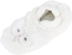Home Slipper Women's Fuzzy Animal Fashion Ballerina Flat Indoor House Non-Slip Slippers
