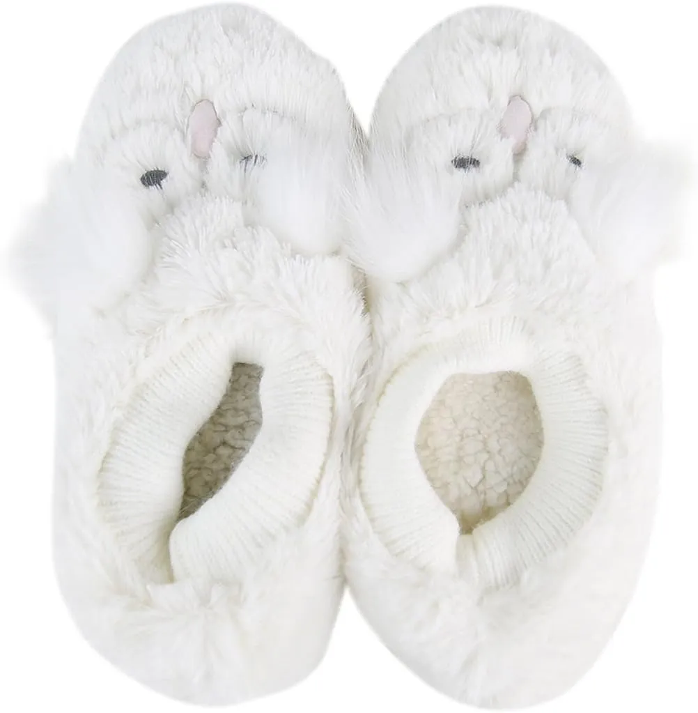 Home Slipper Women's Fuzzy Animal Fashion Ballerina Flat Indoor House Non-Slip Slippers