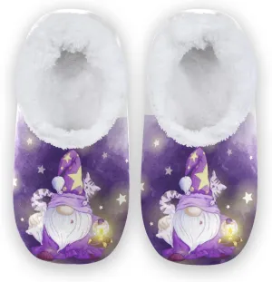 House Slippers Fuzzy Memory Foam Soft Slipper Socks for Woman Men