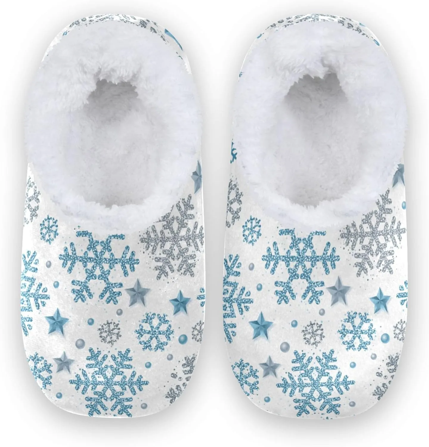 House Slippers Soft Fuzzy Memory Foam Slipper Socks for Men Woman