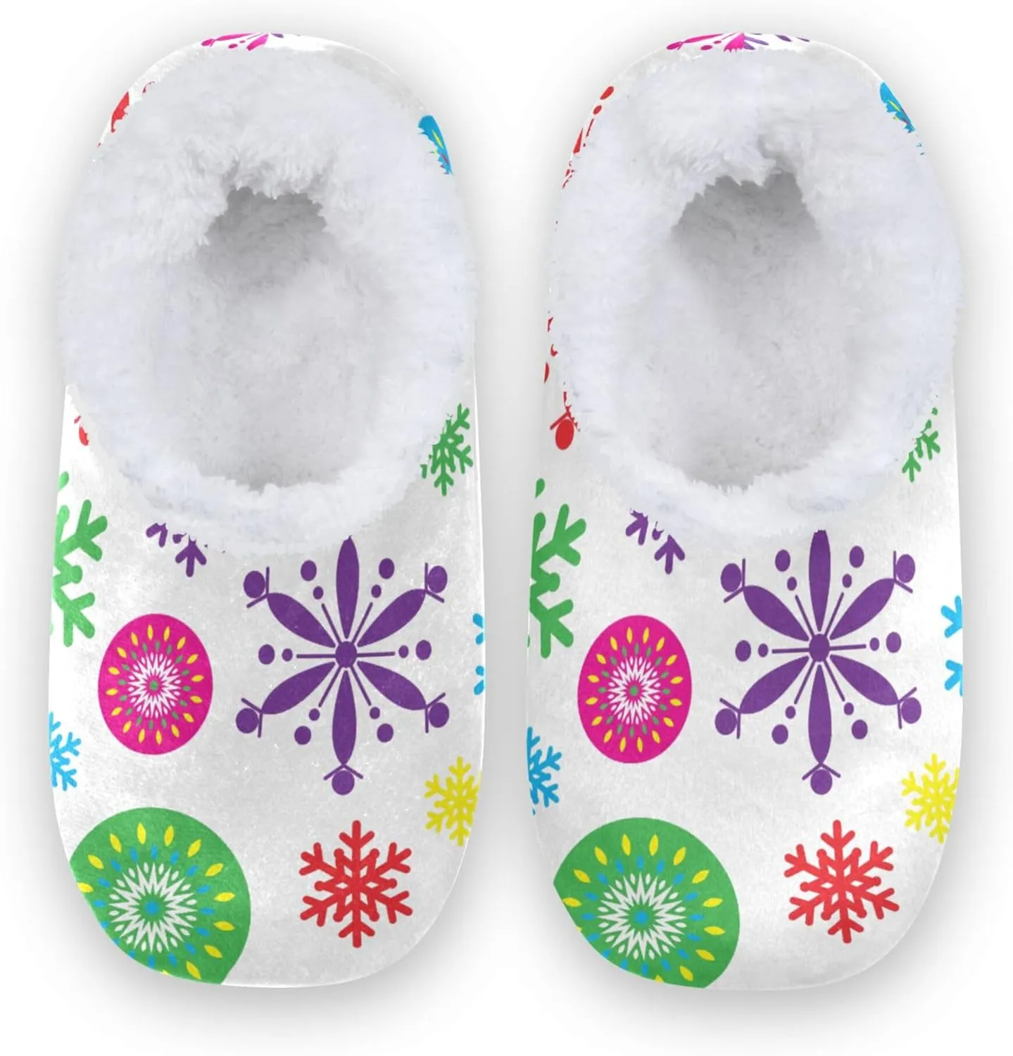 House Slippers Soft Fuzzy Memory Foam Slipper Socks for Men Woman