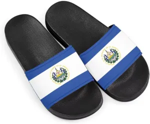 Howilath North American Countries Flag Sandals for Women Comfort Non Slip House Shower Shoes Summer