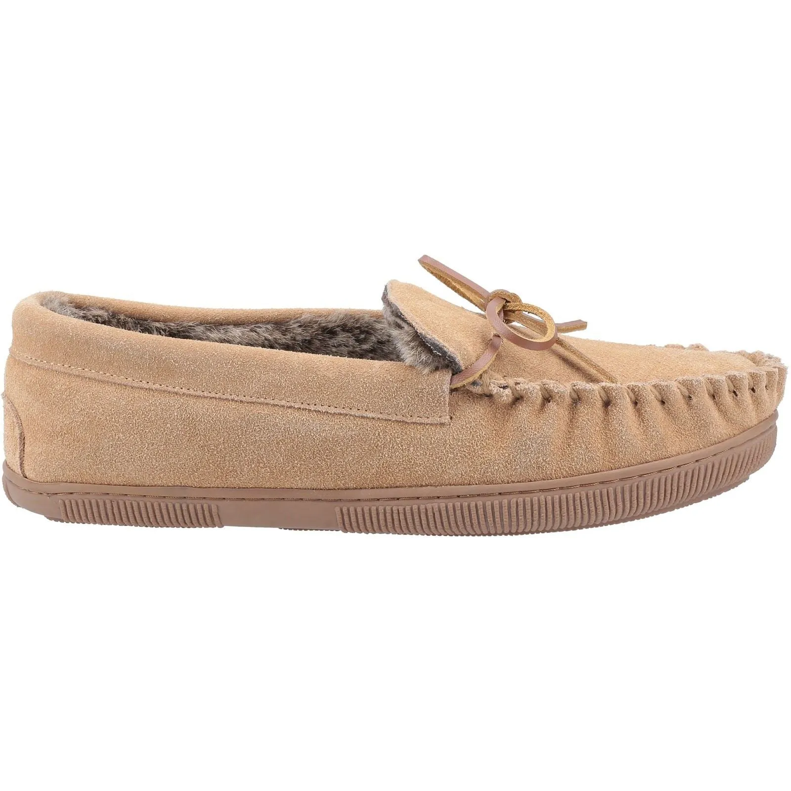 Hush Puppies Men's Ace Slipper in Tan