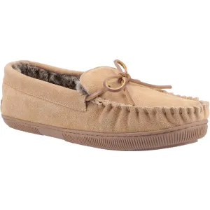 Hush Puppies Men's Ace Slipper in Tan