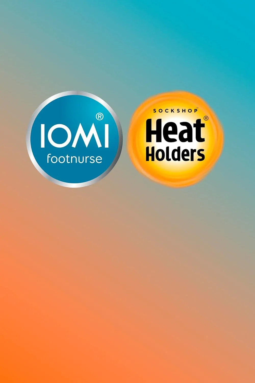 IOMI Heat Holders - 3.1 TOG Winter Thermal Non Slip Slipper Socks for Raynauds