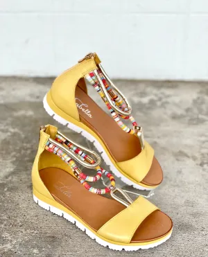 Isabella Tash Yellow Sandal