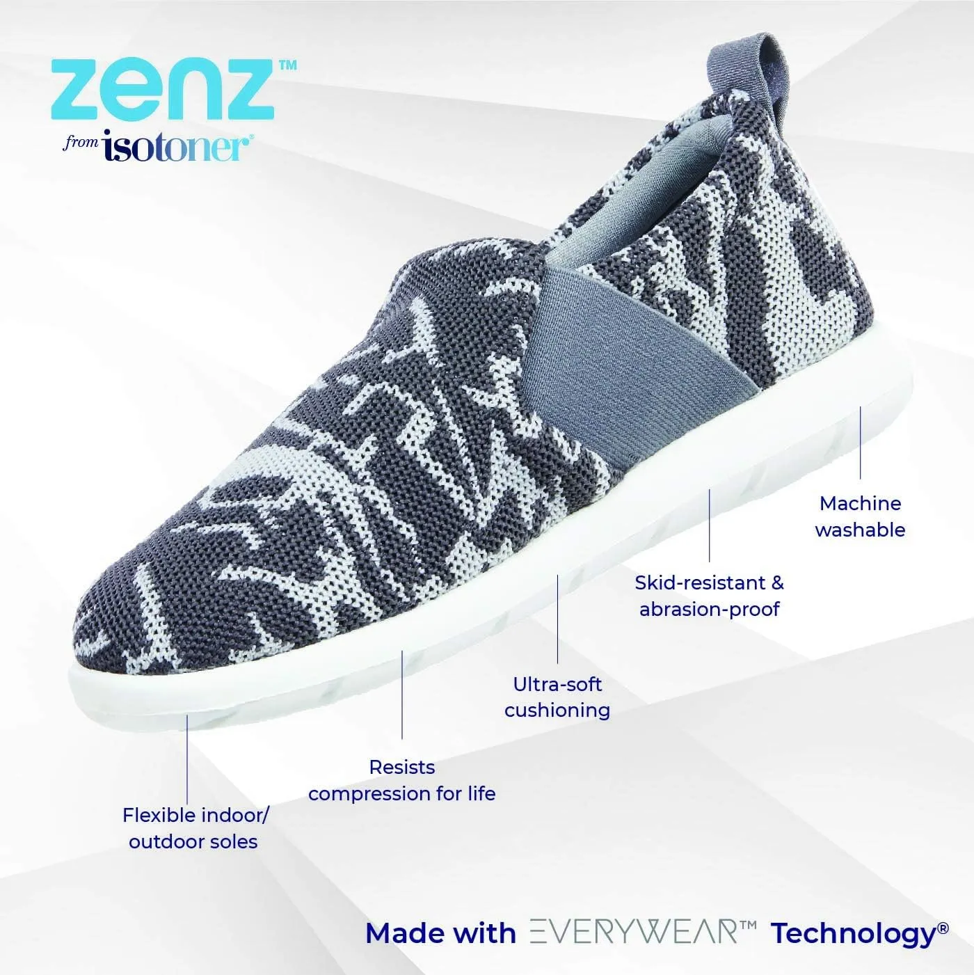 isotoner Women's Sport Mesh Slipper
