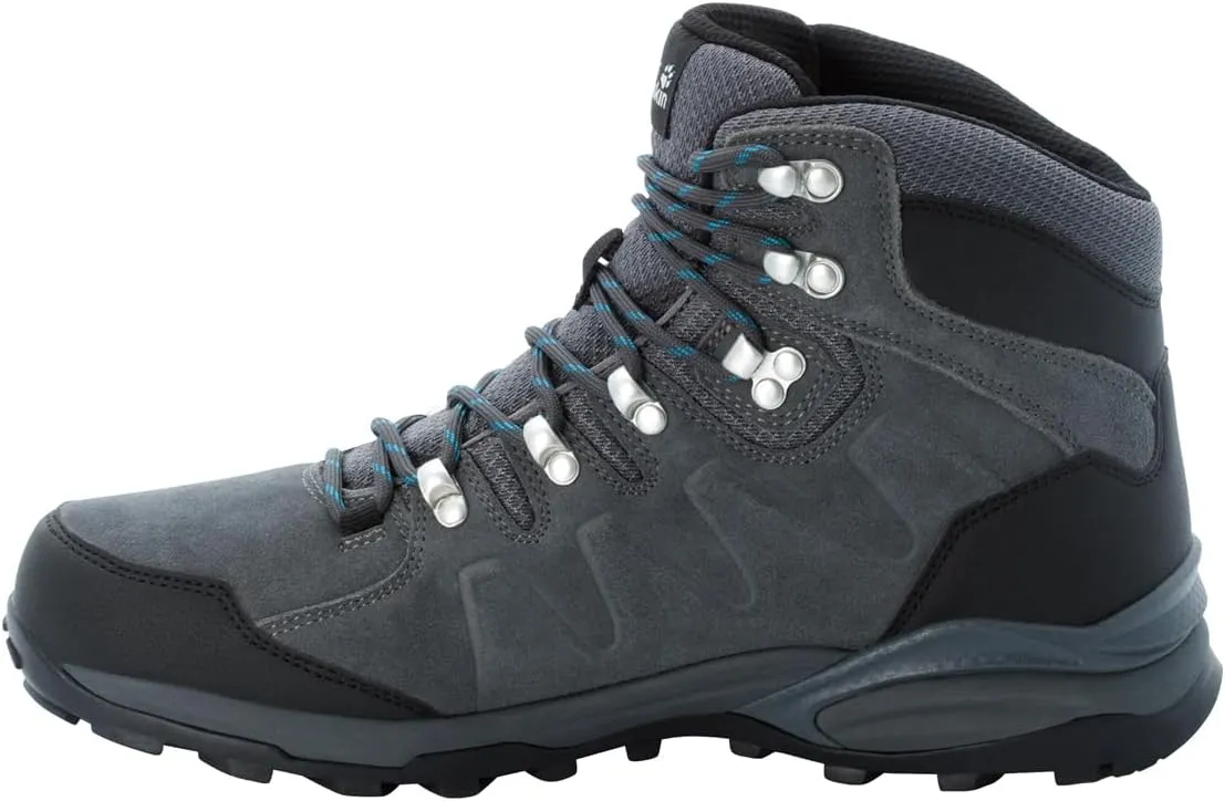 Jack Wolfskin Men's Refugio Texapore Mid Hiking Shoe Backpacking Boot