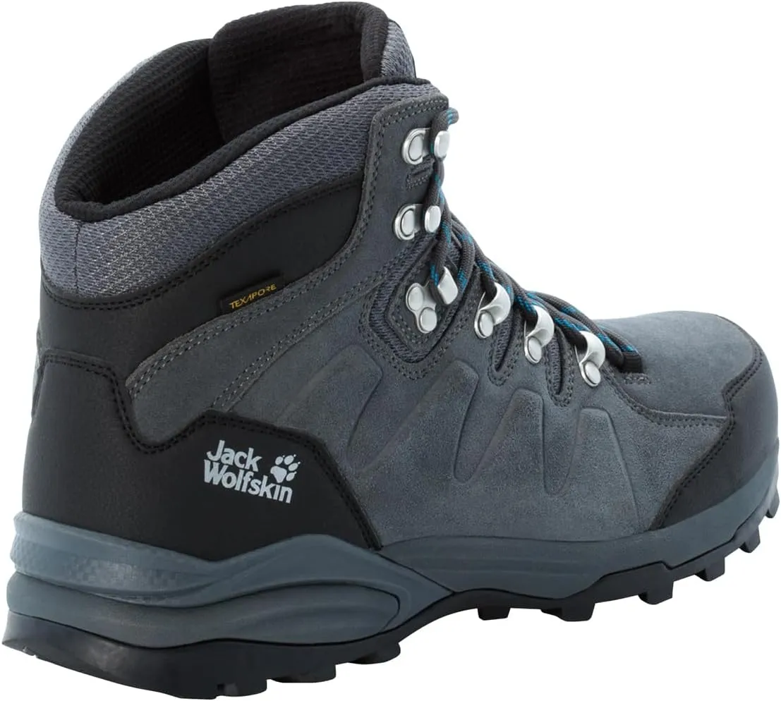 Jack Wolfskin Men's Refugio Texapore Mid Hiking Shoe Backpacking Boot