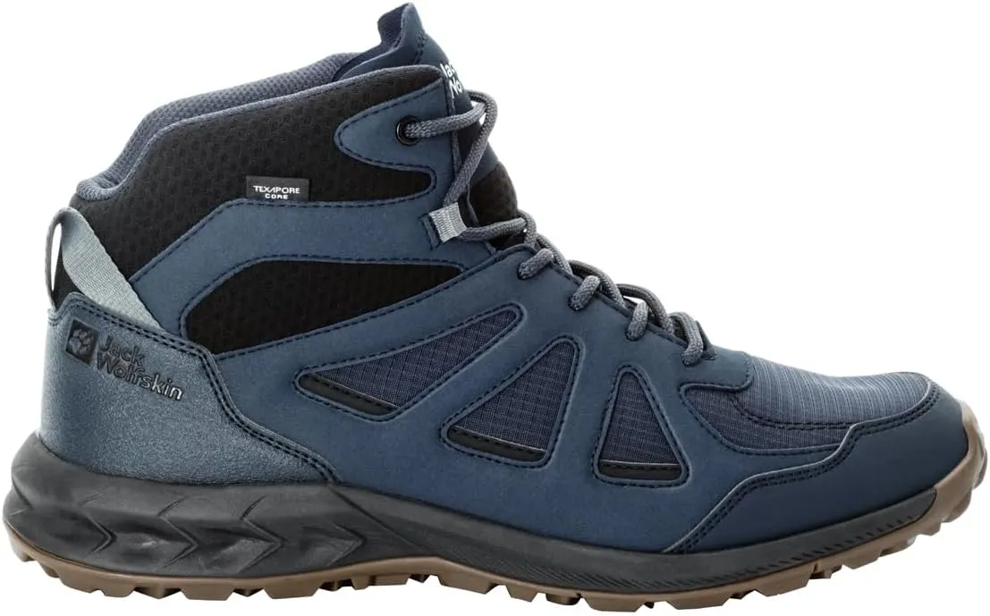 Jack Wolfskin Men's Woodland 2 Texapore Mid Hiking Shoe