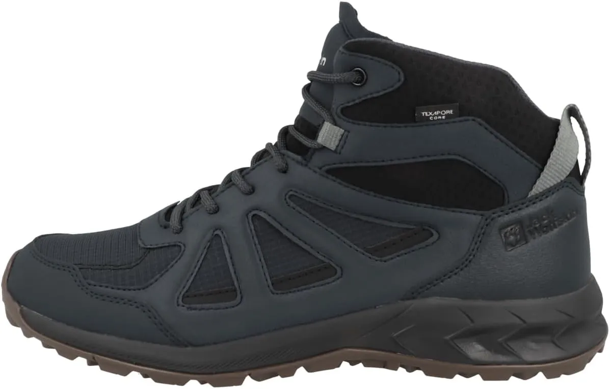 Jack Wolfskin Men's Woodland 2 Texapore Mid Hiking Shoe