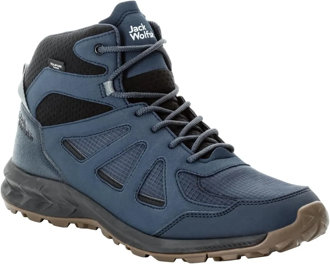 Jack Wolfskin Men's Woodland 2 Texapore Mid Hiking Shoe