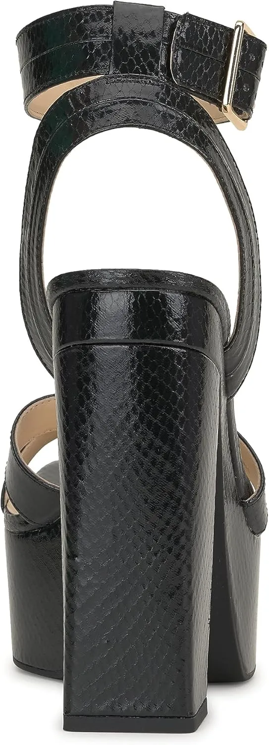 Jessica Simpson Womens Beasley Platform Sandals
