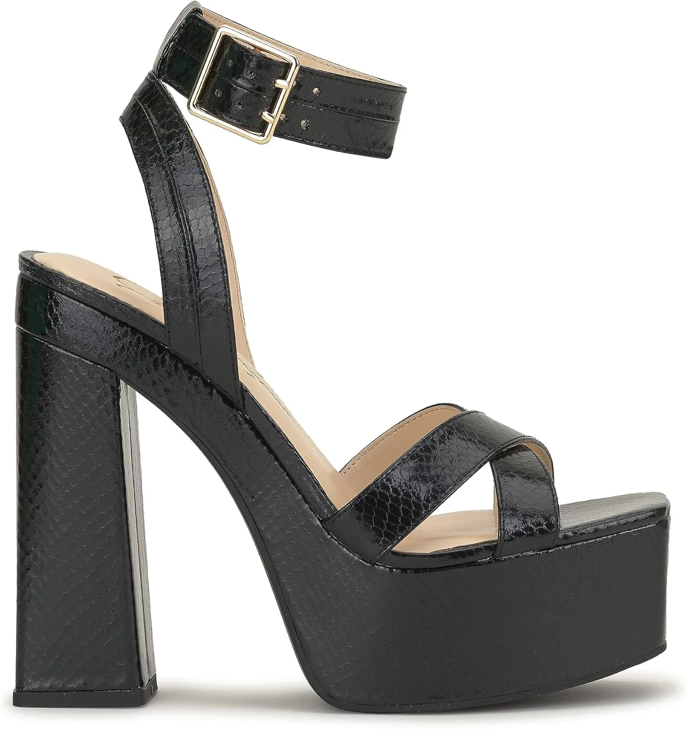 Jessica Simpson Womens Beasley Platform Sandals