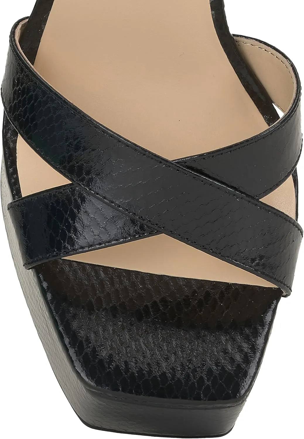 Jessica Simpson Womens Beasley Platform Sandals